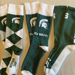 Men’s Michigan State Socks